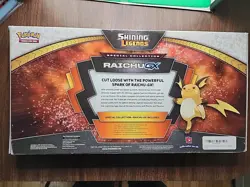 Pokemon Shining Legends Special Collection Raichu-GX Box En - Image 3
