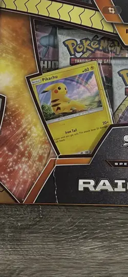 POKEMON TCG SHINING LEGENDS SPECIAL COLLECTION RAICHU GX SEALED BOX (Box Damage) - Image 3