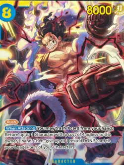 • Monkey.D.Luffy • OP11-118 Learn Together Deck One Piece TCG NM - Image 2