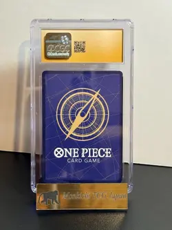 CGC PRISTINE 10 One Piece 2024 P-075 Monkey D. Luffy Saikyo Jump promo JP③ - Image 2