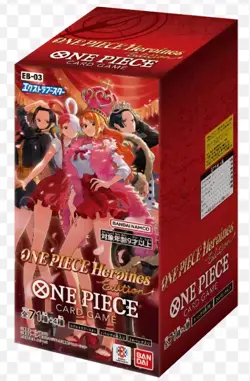 ONE PIECE Card Game Heroines Edition EB-03 Booster Box Sealed NEW Japan Bandai - Image 1