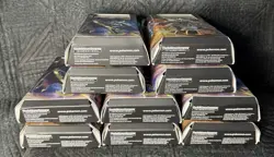 10 Factory Sealed Pokemon TCG Steel Sun Hidden Moon Theme Deck Card Set Lot - Image 2