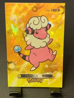2024 Pokemon Card Database 2: Flaaffy (Cracked Ice) (NM) - Image 1