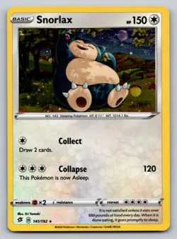 Snorlax - (Cosmos Holo) Promo Miscellaneous Cards & Products 141/192 NM - Image 1