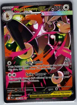 Mega Lopunny ex 128/094 SIR ME02: Phantasmal Flames - Pokemon Card - NM - Image 1