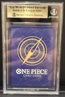 One Piece Kingdoms Of Intrigue Donquixote Doflamingo SR Alt Art OP04-031 BGS 10 - Image 2
