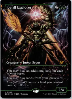 Icetill Explorer (Showcase) 362 Edge of Eternities NM FOIL MTG - Image 1
