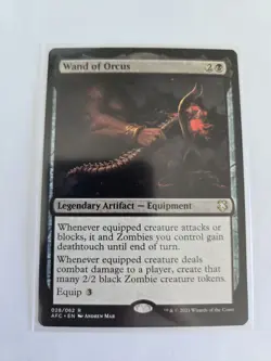 Wand of Orcus Commander: Adventures in the Forgotten Realms Regular FREE SHIPPIN - Image 1