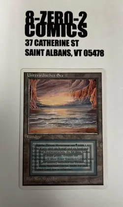 Magic: The Gathering - Underground Sea Unterirdischer See Revised 3ED - German - Image 1