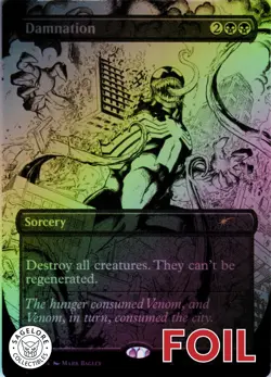 MTG Damnation (Inks) (Rainbow) (2019) | NM Foil | Secret Lair Spider-Man {SLD} - Image 1