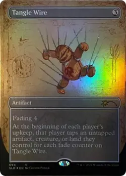 MTG English Tangle Wire (Borderless) NM Foil Secret Lair - Image 1