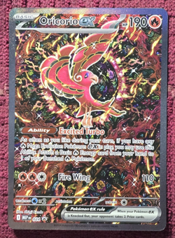 Pokemon TCG Oricorio EX 024 Black Star UPC Promo Phantasmal Flames MINT - Image 1