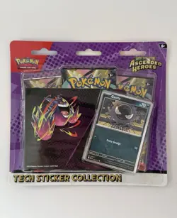 Pokemon TCG - Ascended Heroes Tech Sticker Collection - Gastly - SEALED - Image 1