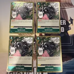 Spiderweb R OP04-035 - Kingdoms Of Intrigue - One Piece TCG (Playset) - Image 1