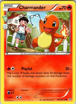 Charmander RC3/RC32 Generations: Radiant Collection Pokemon TCG NM - Image 1