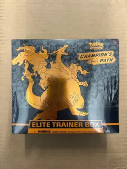 Pokemon TCG: Champion’s Path Elite Trainer Box (155+ Cards) SEALED FREE SHIP! 820650805455 - Image 1
