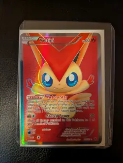 Pokemon TCG Victini 98/101 Noble Victories Full Art Holo Card - Image 1