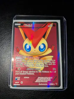 Pokemon TCG Victini 98/101 Noble Victories Full Art Holo Card - Image 4