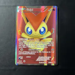 Pokemon TCG Victini 98/101 Full Art Dragons Exalted - Image 1