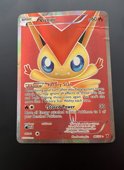 Pokemon TCG Victini Full Art Holo Card 98/101 BW Noble Victories READ - Image 1