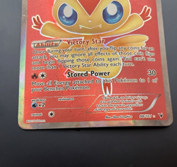 Pokemon TCG Victini Full Art Holo Card 98/101 BW Noble Victories READ - Image 3