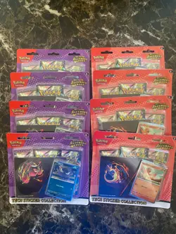 Pokemon Mega Evolution S2.5 Ascended Heroes Tech Sticker X 8! LOT - Image 1