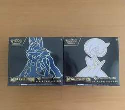Pokemon Center Mega Evolution Gardevoir & Lucario ETB Elite Trainer Box Sealed - Image 1