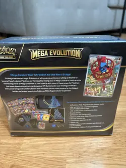Pokemon Center Mega Evolution Lucario ETB Elite Trainer Box Sealed - Image 2