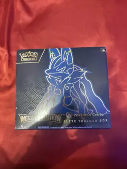 Pokemon TCG:Pokemon Center Mega Evolution Lucario Elite Trainer Box ETB - SEALED - Image 1