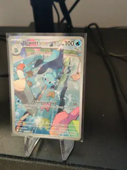 Pokemon Card Dewott 106/086 White Flare Illustration Rare Near Mint - Image 2