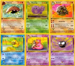 1999 Pokemon Fossil Choose Your Cards! Volume Discounts! LP - Image 1