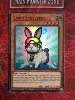 Yu-Gi-Oh! Lapin Sauveteur : SR RA02-FR008 super rare - Image 1