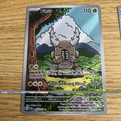 Pokemon Twilight Masquerade PINSIR Illustration Rare 168/167 Card MINT-NM - Image 1