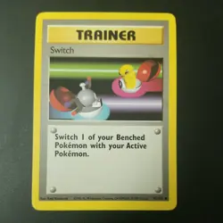 SWITCH 95/102 - VINTAGE WOTC Pokemon Card - BASE SET - NM - Image 1