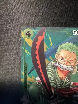 One Piece Zoro P-042 2024 Championship Event Promo Card Near Mint English Foil - Image 5