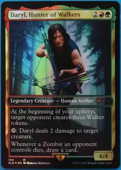 Daryl Hunter of Walkers (Secret Lair Promo) FOIL NM MTG CARD (510479) ABUGames - Image 1