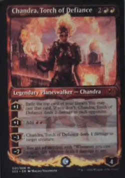 Chandra, Torch of Defiance - Signature Spellbook: Chandra: #1 Lp C286 - Image 1