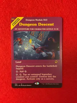 Dungeon Descent - Showcase - Adventures in the Forgotten Realms - Magic - MTG - Image 1