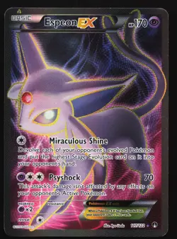 Espeon EX (Full Art) 117/122 XY - BREAKpoint Ultra Rare Pokemon Card - Image 1