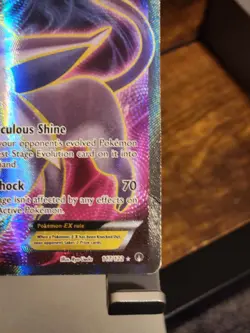 Espeon EX Full Art Ultra Rare Pokemon Card 117/122 Breakpoint - Image 2