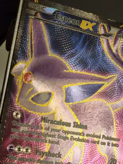 Espeon EX Full Art Ultra Rare Pokemon Card 117/122 Breakpoint - Image 4