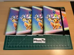 Lot Of 4 Pokemon TCG Prismatic Evolutions Eevee Binder NEW - Binder Only - Image 1