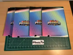 Lot Of 4 Pokemon TCG Prismatic Evolutions Eevee Binder NEW - Binder Only - Image 2