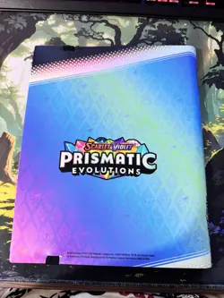 Eevee Binder - Prismatic Evolutions - Pokemon TCG [New] - Image 2
