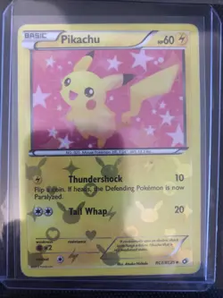 Pikachu RC7/RC25 Legendary Treasures: Radiant Collection Holo - Image 1