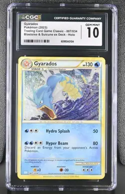 Gyarados *CGC 10* Holo *Classic Collection* #7 * Pokemon - Image 1