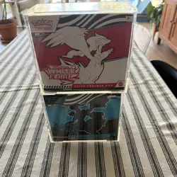 Pokemon Black Bolt and White Flare Elite Trainer Box ETB Set of 2 FACTORY SEALED - Image 1