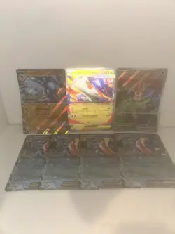 Pokemon Jumbo Card Lot Of 7 Lucario EX, Mega Latias EX, Victini, Greninja EX - Image 3