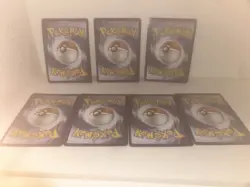 Pokemon Jumbo Card Lot Of 7 Lucario EX, Mega Latias EX, Victini, Greninja EX - Image 4