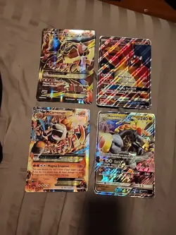 Mega Lucario EX 55a/111 alternate art promo Pokemon card 2017. Jumbo Lot Of 4.B1 - Image 1